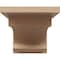Ekena Millwork 6"W x 12"D x 6"H Wide Alma Rough Cedar Woodgrain TimberThane Corbel, Primed Tan CORUR06X12X06ALMRCPR - alternate 3